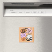 Happy Halloween Magnet (In Situ (Geschirrspüler))