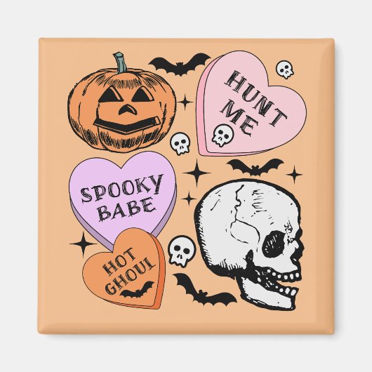 Happy Halloween Magnet (Vorne)