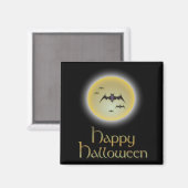 Happy Halloween Magnet (Vorderseite/Rückseite)