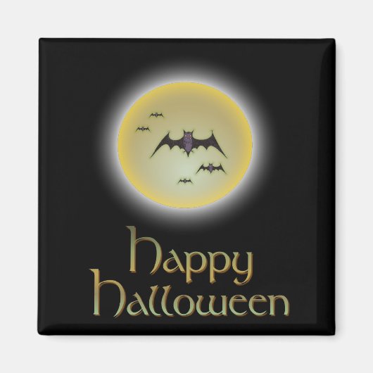 Happy Halloween Magnet (Vorne)