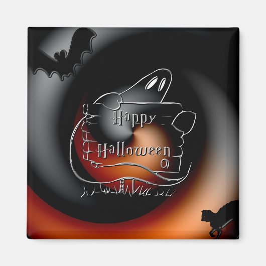 Happy Halloween Magnet (Vorne)