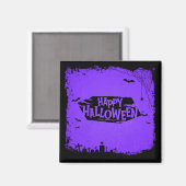 Happy Halloween Magnet (Vorderseite/Rückseite)