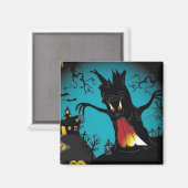 Happy Halloween Magnet (Vorderseite/Rückseite)