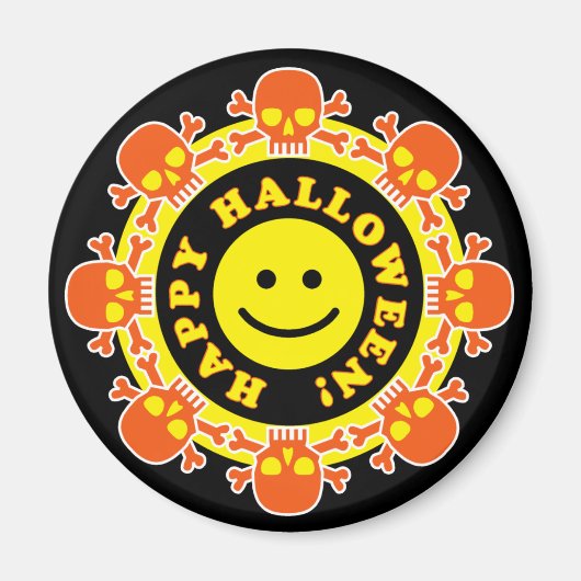 Happy Halloween Magnet (Vorne)