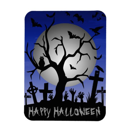 Happy Halloween Magnet (Vertikal)