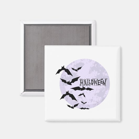 Happy Halloween Magnet (Vorderseite/Rückseite)