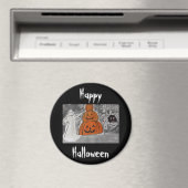 Happy Halloween Magnet (In Situ (Geschirrspüler))