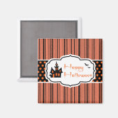 Happy Halloween Magnet (Vorderseite/Rückseite)