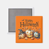 Happy Halloween Magnet (Vorderseite/Rückseite)