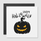 Happy Halloween Magnetkarte (Vorne/Hinten)