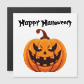 Happy Halloween Magnetkarte (Vorne/Hinten)