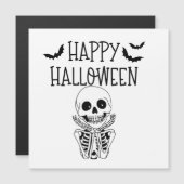 Happy Halloween Magnetkarte (Vorne/Hinten)