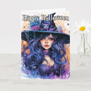 Happy Halloween   Majestic Witz Karte