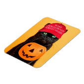 Happy Halloween Make Halloween Great Again Cat Magnet (Linke Seite)