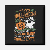 Happy Halloween - Math Teacher Scientist Funny Des Magnet (Vorne)