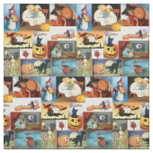 Happy Halloween Medley Retro Stoff (Muster)