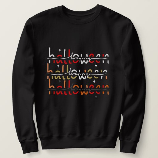 Happy Halloween Men Sweatshirt (Design vorne)