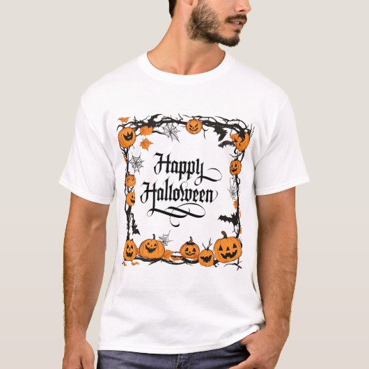 Happy Halloween Men-T - Shirt (Vorderseite)