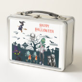 Happy Halloween Metal Lunch Box (Vorderseite)