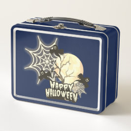 Happy Halloween Metall Brotdose