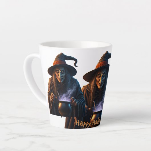 Happy Halloween Milchtasse (Linke Ecke)