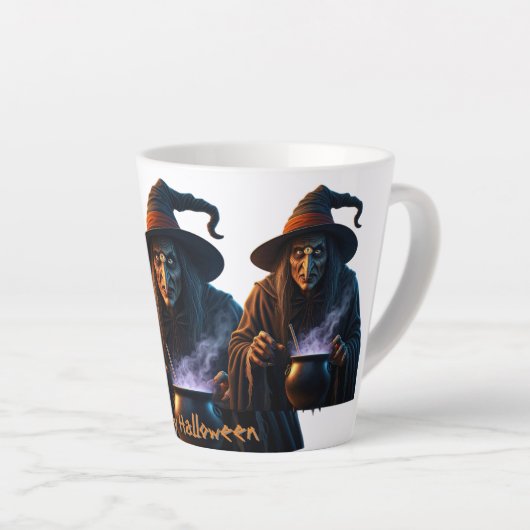 Happy Halloween Milchtasse (Rechte Ecke)