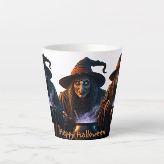 Happy Halloween Milchtasse (Vorderseite)