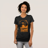Happy Halloween mit Cat | Orange | T-Shirt (Vorne ganz)