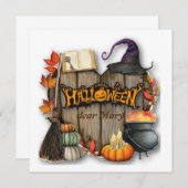 Happy Halloween mit Namen (Vorne/Hinten)