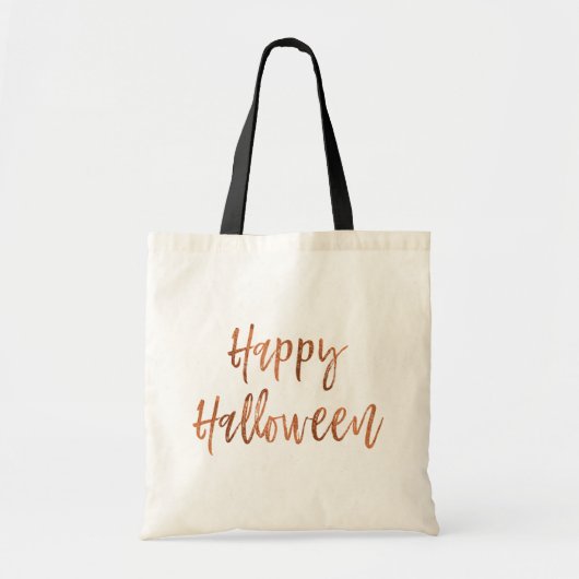 Happy Halloween Modernes Halloween Candy Bag Tragetasche (Vorne)