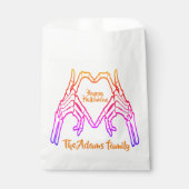 Happy Halloween Modernes Script Custom Halloween Geschenktütchen (Vorderseite)