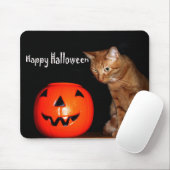 Happy Halloween Mousepad (Mit Mouse)