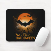 Happy Halloween Mousepad (Mit Mouse)