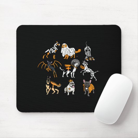 Happy Halloween Mousepad (Mit Mouse)