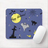 Happy Halloween Mousepad (Mit Mouse)