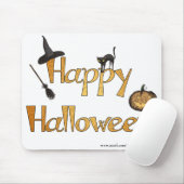 Happy Halloween Mousepad (Mit Mouse)