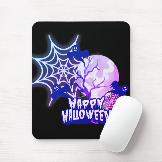 Happy Halloween Mousepad (Mit Mouse)