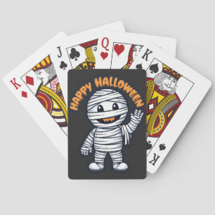 Happy Halloween Mumie Spielkarten