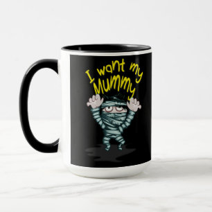 Happy Halloween Mummy Tasse