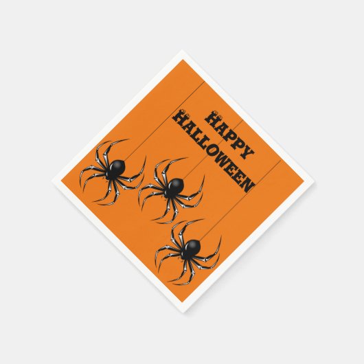 Happy Halloween Napkins Serviette (Ecke)