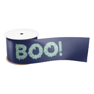 Happy Halloween Niedlich Boo Satin Ribbon Satinband