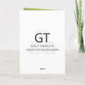 Happy Halloween Niedlich Cat Jack o' Lantern Karte (Rückseite)