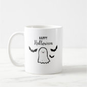 Happy Halloween Niedlich Ghost Bats Kaffeetasse (Links)