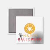 Happy Halloween Niedlich Ghost Boo Pattern Magnet (Vorderseite/Rückseite)