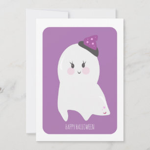 Happy Halloween Niedlich Ghost Card