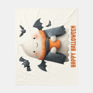 Happy Halloween Niedlich Ghost Design Fleecedecke