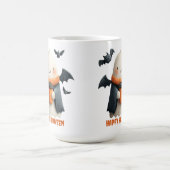 Happy Halloween Niedlich Ghost Design Kaffeetasse (Mittel)