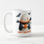 Happy Halloween Niedlich Ghost Design Kaffeetasse (Links)