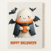 Happy Halloween Niedlich Ghost Design Planer (Rückseite)