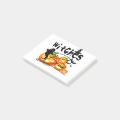 Happy Halloween Niedlich Ghost Funny Post-it Klebezettel (angewinkelt)